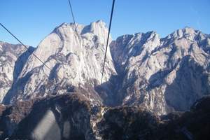 华山旅游行程 西安华山旅游线路推荐_西安华山一日游